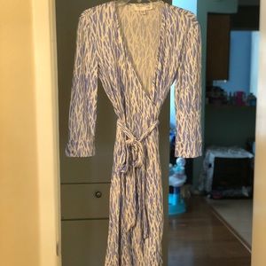 Diane von Furstenberg DVF wrap dress